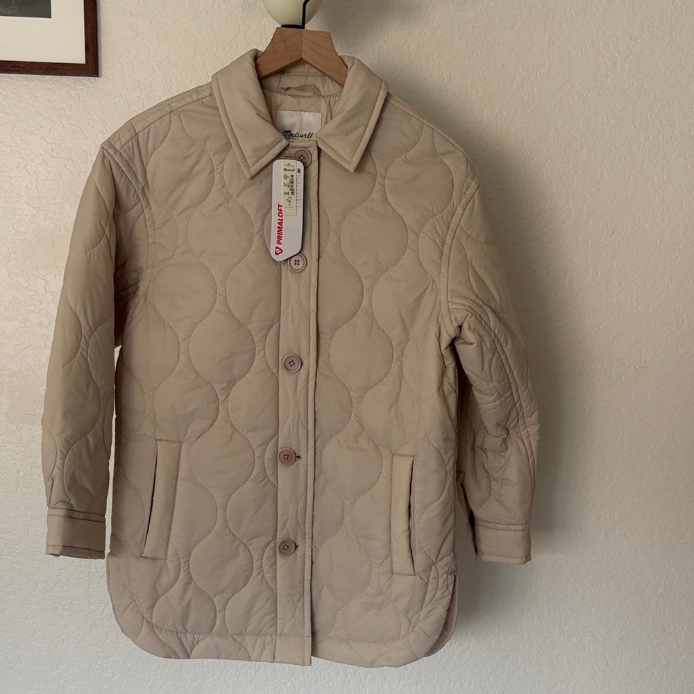 Madewell Airpuff Shirt Jacket